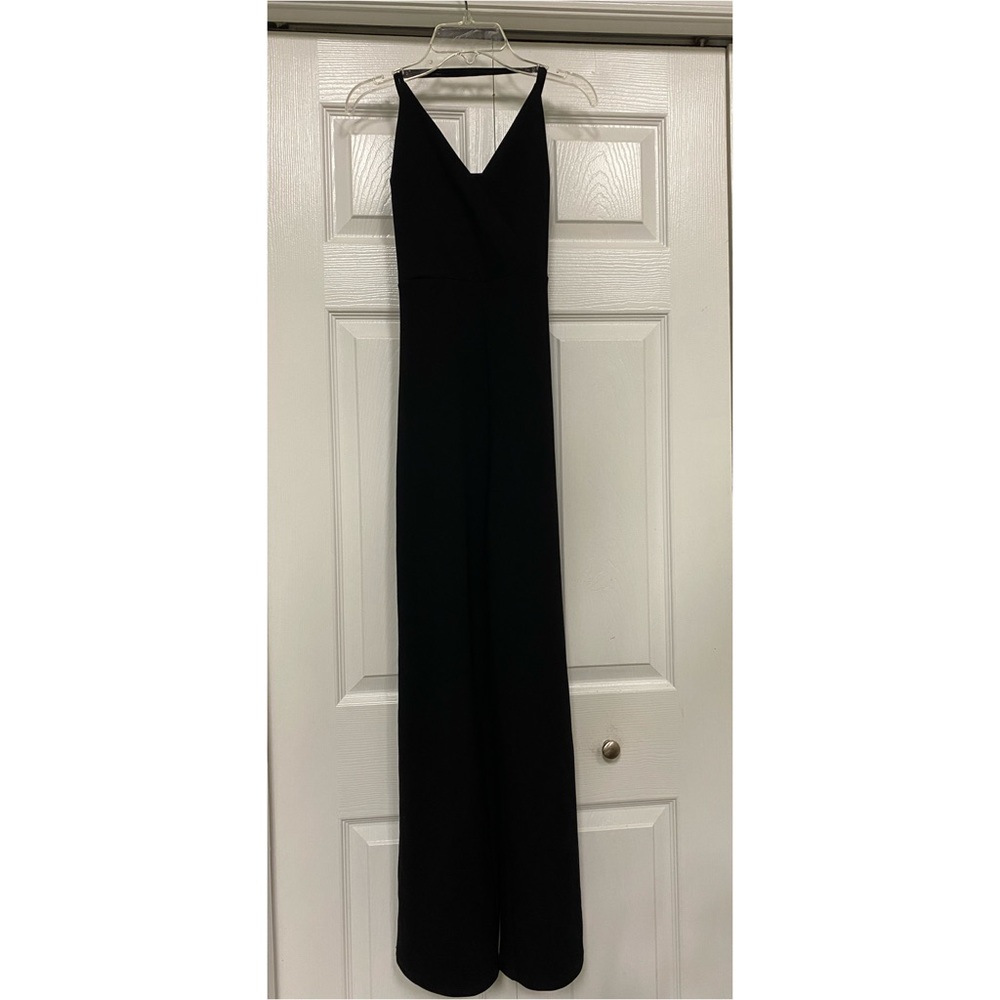 JOE & ELLE women’s black spaghetti strap jumpsuit M - Picture 6 of 15